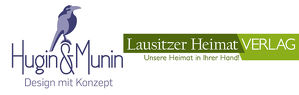 Logo: Hugin & Munin – Design mit Konzept / Lausitzer Heimatverlag