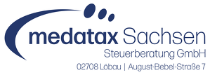 Logo: medatax Sachsen StbGmbH