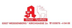 Logo: Hirsch Apotheke Weißenberg