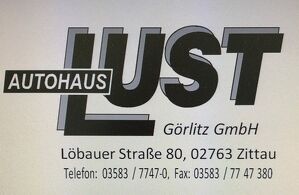 Logo: Autohaus Lust Görlitz GmbH