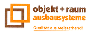 Logo: objekt + raum ausbausysteme GmbH