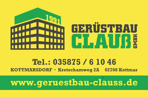 Logo: Gerüstbau Clauß GmbH