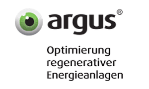 Logo: argus GmbH Optimierung regenerativer  Energieanlagen