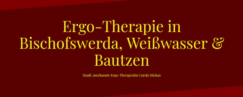 Imagebild: Praxis für Ergotherapie Carola Mickan