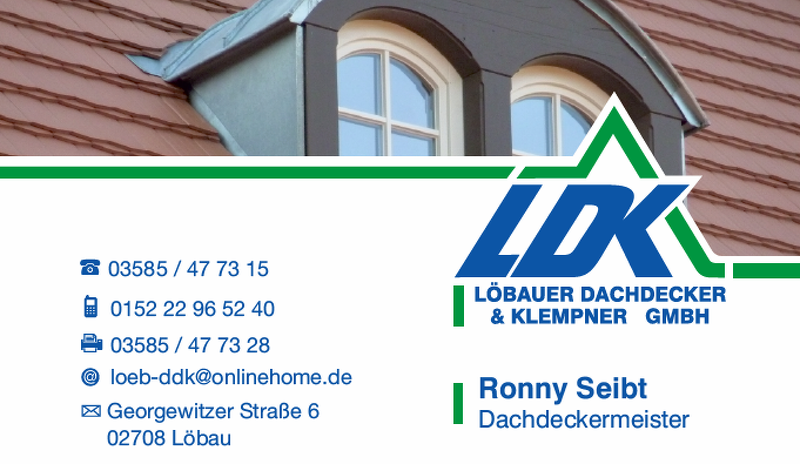 Imagebild: Löbauer Dachdecker & Klempner GmbH