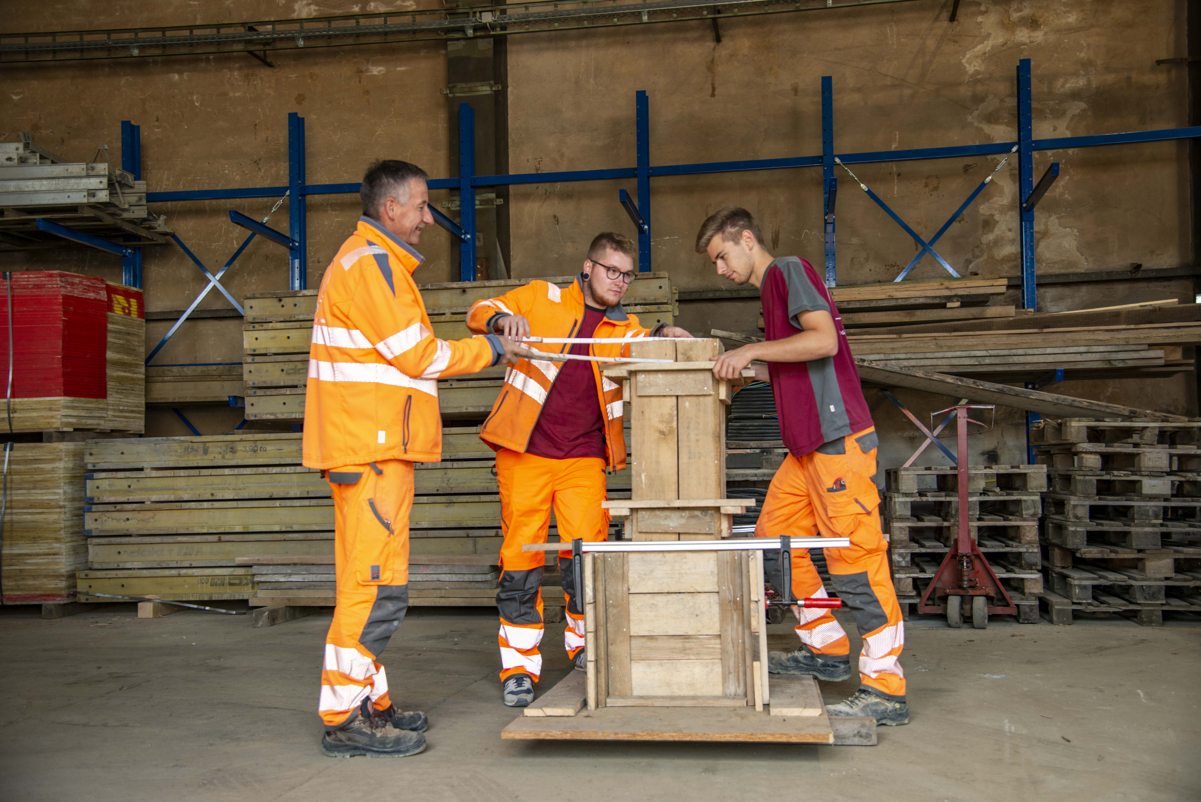 Bild zur Stelle Ausbildung Hochbaufacharbeiter (w/m/d) Fachrichtung Beton- und Stahlbetonbau