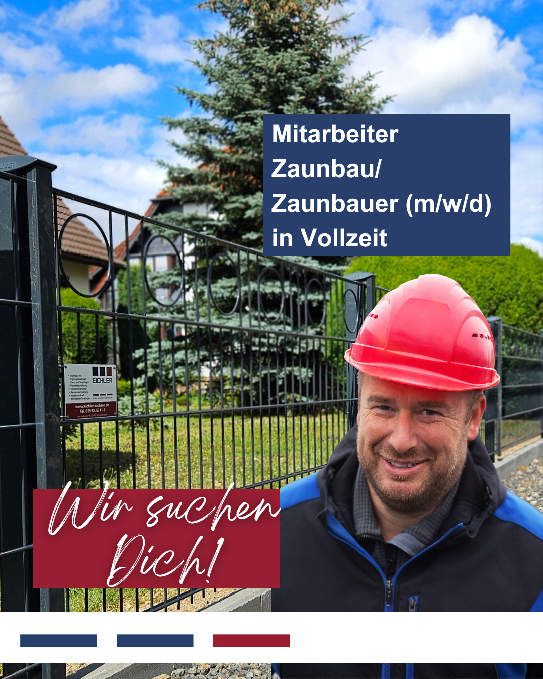 Bild zur Stelle Mitarbeiter Zaunbau / Zaunbauer (m/w/d) 