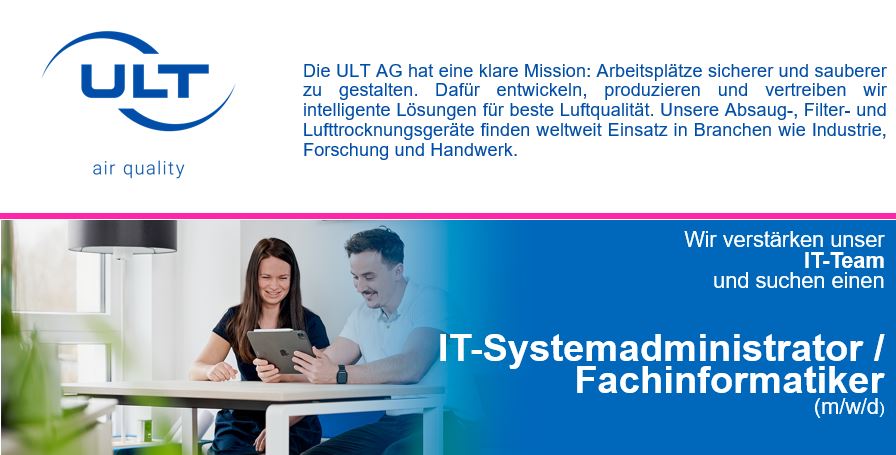 Bild zur Stelle IT-Systemadministrator / Fachinformatiker  (m/w/d)