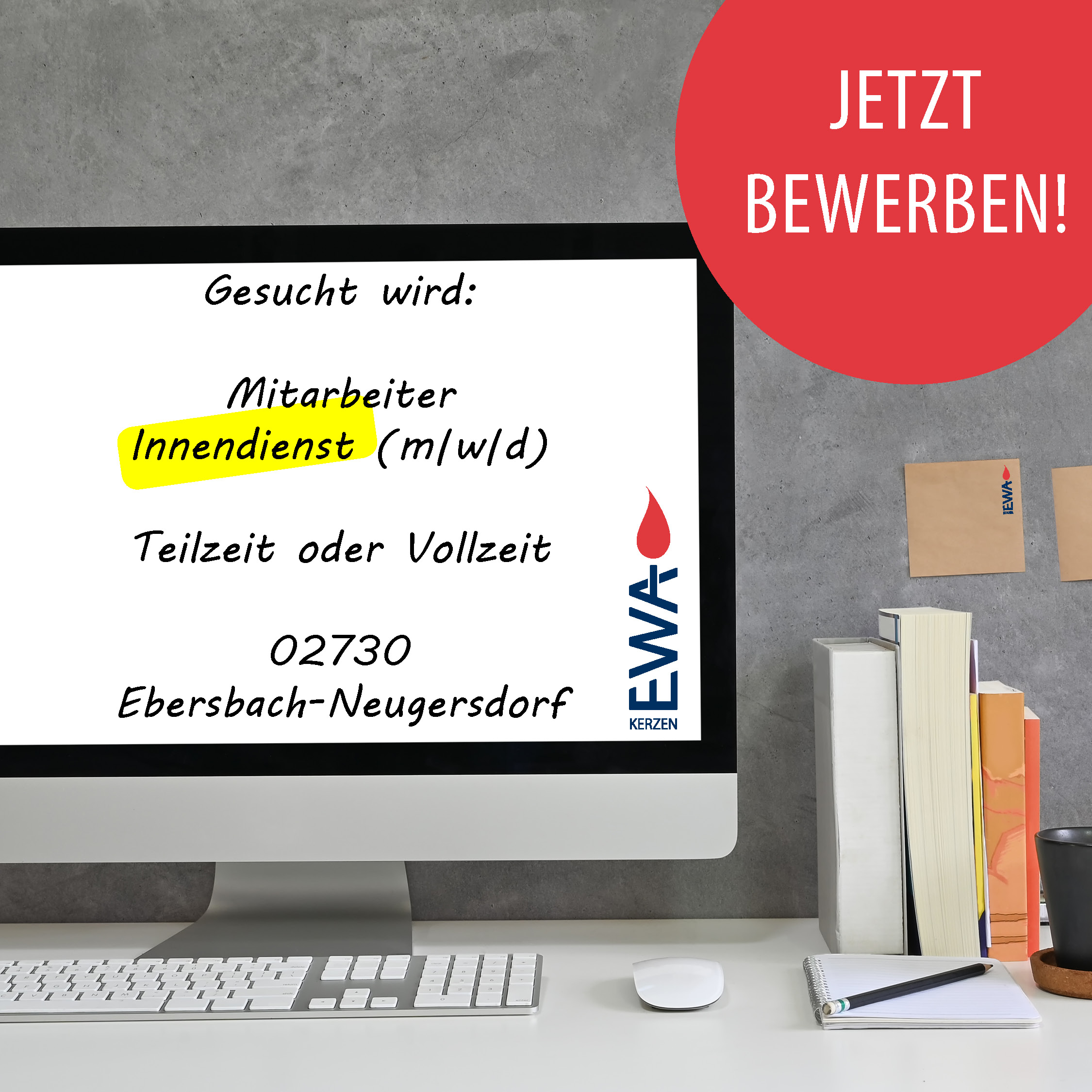 Bild zur Stelle Mitarbeiter Innendienst (m/w/d)